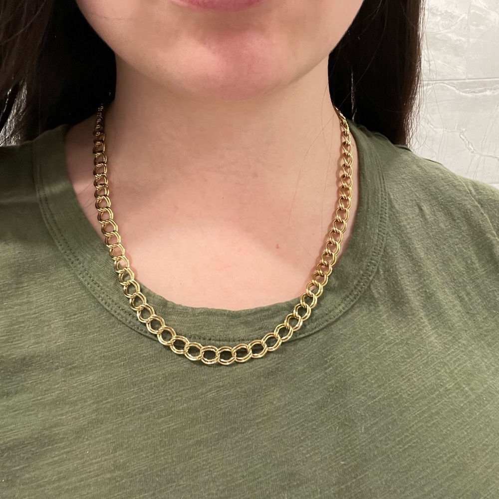 24” gold tone chain